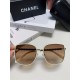 Chanel Chanel 2024 new net red with the same women's sunglasses fashion trend sunglasses driving UV sunglasses new chain double c