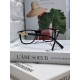 Chanel Chanel 2024 square frame women thick frame tide can be fitted with myopia eye frame plate eyeglasses frame men's flat glasses transparent net red