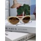 Chanel Chanel vintage cat-eye Xiao Xiang sunglasses women's high-class sense of letters rim oval sunglasses classic round Wang Yibo same models