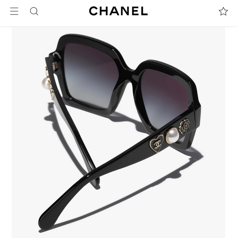 CHANEL 5479 Gradient Gray Triple Logo