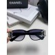 CHANEL Chanel double C big logo Y2K antique sunglasses VINTAGE sunglasses fashion elegant black frame metal sunglasses for men and womenwomen tide sunglasses