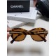 Chanel Chanel 2024 Xiao Xiang sunglasses chain legs butterfly large face thin simple personality sunglasses square small red book premium