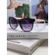 Chanel Chanel 2024 new retro cat-eye letters inserted heart foot net red sunglasses female tide ins advanced sense of sunglasses Trend full