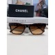 Chanel Chanel New Square Color Blocking ~ Fragrance Grandma Letter Classic  Classic Reincarnation CH5417 Women's Sunglasses