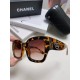 Chanel Chanel 2024 summer new sunglasses fashion small red book with the same paragraph personality trend glasses