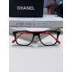 Chanel Chanel 2024 square frame women thick frame tide can be fitted with myopia eye frame plate eyeglasses frame men's flat glasses transparent net red