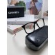 Chanel Chanel 2024 square frame women thick frame tide can be fitted with myopia eye frame plate eyeglasses frame men's flat glasses transparent net red