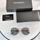 Original single Chanel Chanel 24 wheat metal flight sunglasses CH9566 official synchronization arrival