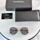 Original single Chanel Chanel 24 wheat metal flight sunglasses CH9566 official synchronization arrival