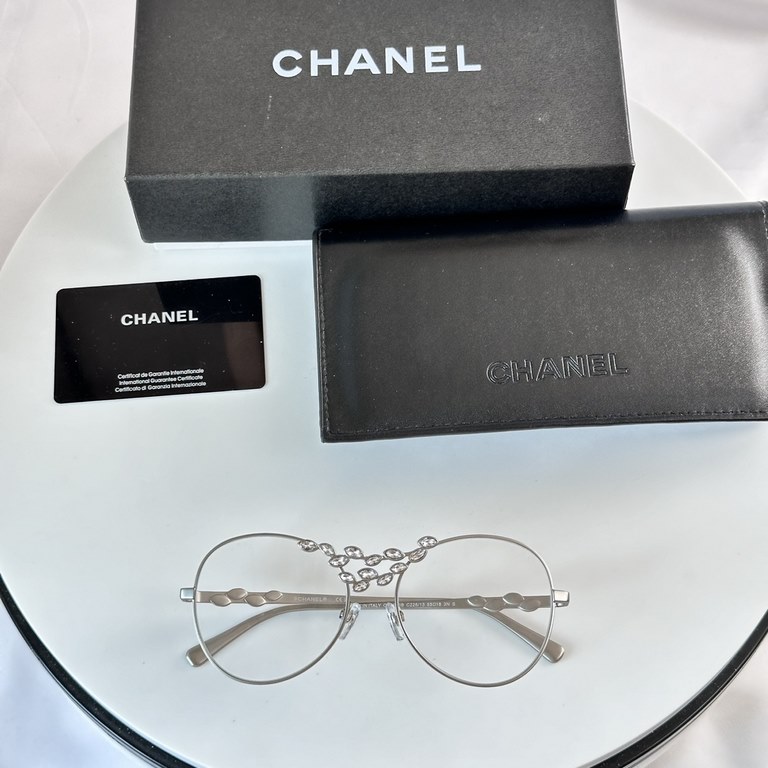 Original single Chanel Chanel 24 wheat metal flight sunglasses CH9566 official synchronization arrival