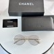 Original single Chanel Chanel 24 wheat metal flight sunglasses CH9566 official synchronization arrival