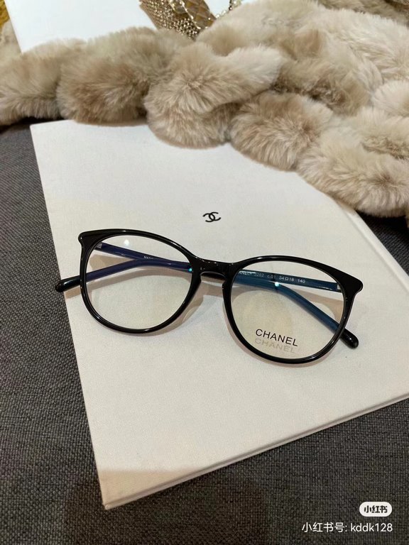 CHANE Chanel   Pop-up Vegan Frame   Model 3282               Size 54-18-140      Higher Version