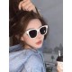 Chanel Chanel pearl sunglasses female new double C polarized star vegan sunglasses fashion explosive models