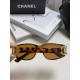 CHANEL Chanel double C big logo Y2K antique sunglasses VINTAGE sunglasses fashion elegant black frame metal sunglasses for men and womenwomen tide sunglasses