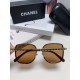 Chanel Chanel 2024 new net red with the same women's sunglasses fashion trend sunglasses driving UV sunglasses new chain double c