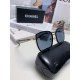 Chanel Chanel 2024 new net red with the same women's sunglasses fashion trend sunglasses driving UV sunglasses new chain double c