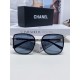 Chanel Chanel 2024 new net red with the same women's sunglasses fashion trend sunglasses driving UV sunglasses new chain double c