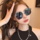 Chanel  2024 official new Many stars with the same model [color]   new large frame polarized sunglasses    Polaroid Ultra clear thickened sunglasses    Model CH5660