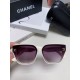 CHANEL Chanel 2024 Xiao Xiang models high-definition anti-ultraviolet sunglasses women's fashion sunglasses star the same Korean version of the large frame glasses