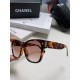 Chanel Chanel pearl sunglasses female new double C polarized star vegan sunglasses fashion explosive models