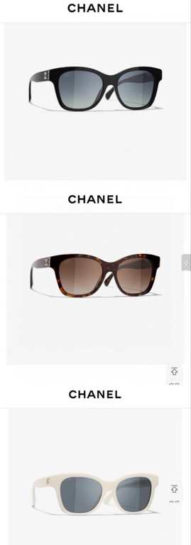 Chanel Chanel pearl sunglasses female new double C polarized star vegan sunglasses fashion explosive models