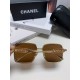 Chanel Chanel 2024 new sunglasses, men's and women's sun shades, metal temples, a must for driving trips!