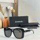 The original single authentic with diamonds. Goods high quality Barcode two-dimensional bag packaging This year's hot models [CHANEL] CHANEL CH5422B fashion sunglasses   CHANEL rectangular sunglasses letters mirror leg l