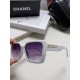 CHANEL Chanel    Fashion Sunglasses Lenses Top Luxury [Strong] High Quality [Victory] [Kiss]    [Delighted] Extraordinary Temperament    Ladies Driving Sunglasses [ Love] 8 Colors