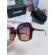 Chanel Chanel Europe and the United States outside the new sunglasses C family net red men and women models big brand sunglasses travel driving glasses trendy version with leather chain