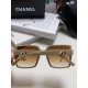 Chanel Chanel 2024 new fashion sunglasses advanced sense of large frame show face small gradient color sunglasses UV small fragrance  umbrella pendant