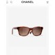 Chanel New diamond logo sunglasses sunglasses for men and women CH5484