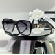 High version of CHANEL Chanel spring and summer new black square frame love double C letters logo glasses CH3438Size56-17-145