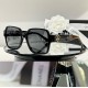 High version of CHANEL Chanel spring and summer new black square frame love double C letters logo glasses CH3438Size56-17-145