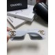 Chanel Chanel 2024 new sunglasses sunglasses female male summer sunscreen tide anti-ultraviolet glasses glasses net red driving large face square frame glasses