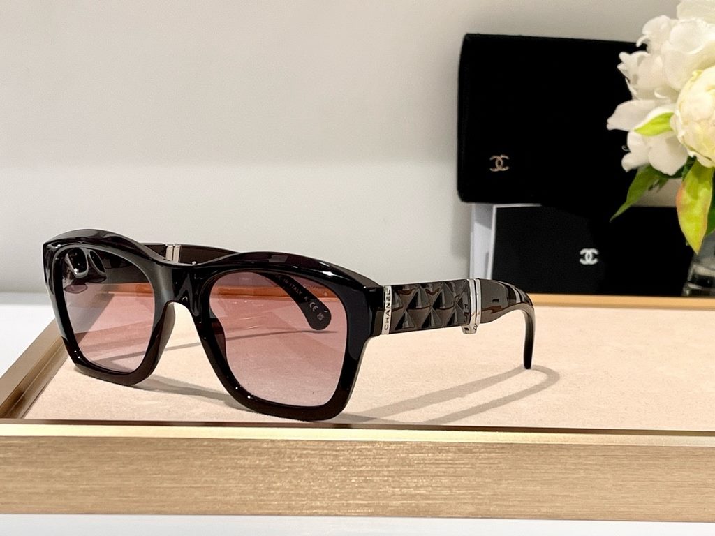 ChanelMod：6055-BSize：54-19-140折叠Foldable sunglasses