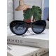 Chanel Chanel 2024 new Xiaohongshu burst fire butterfly sunglasses female double C intersection logo emblem sunglasses sunscreen Ms. sunglasses