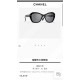 Chanel Chanel 2024 Xiao Xiang sunglasses chain legs butterfly large face thin simple personality sunglasses square small red book premium