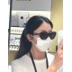 Chanel Chanel 2024 Xiao Xiang sunglasses chain legs butterfly large face thin simple personality sunglasses square small red book premium