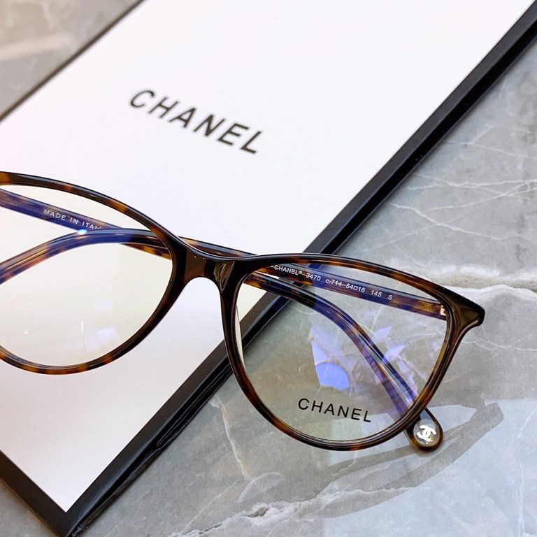 CHANE] Chanel New Optical Stand. MODEL3470,SIZE5416-145