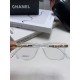 Chanel Chanel 2024 square frame women thick frame tide can be fitted with myopia eye frame plate eyeglasses frame men's flat glasses transparent net red