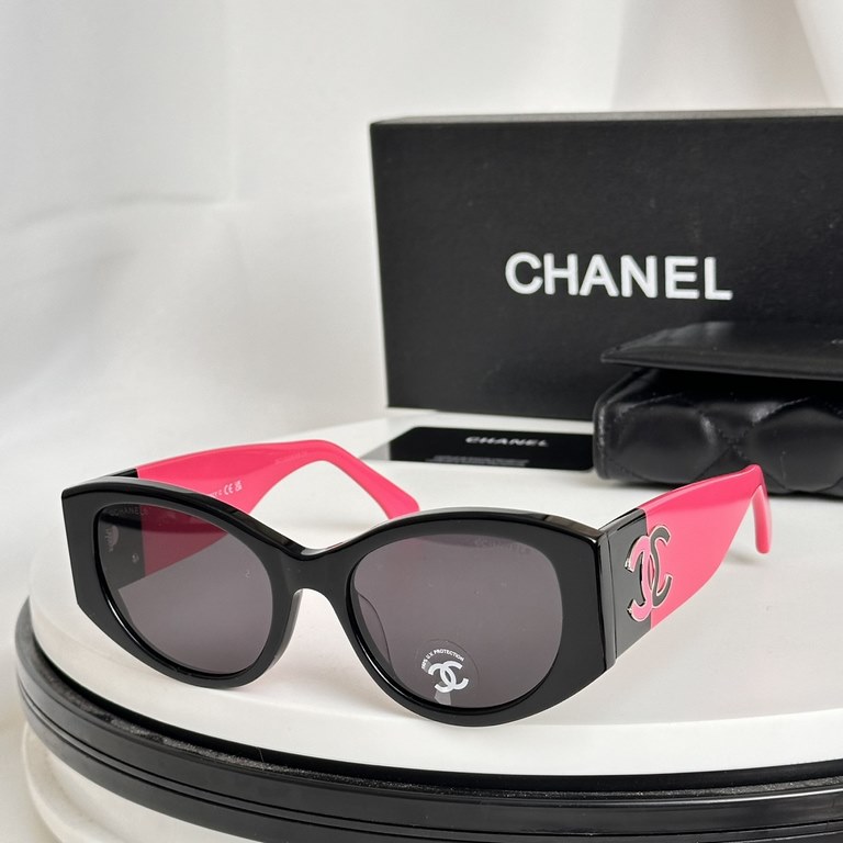 CHANEL high versionmodel 5524size 53-19-140Official website original 11 colorblocking