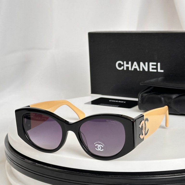 CHANEL high versionmodel 5524size 53-19-140Official website original 11 colorblocking