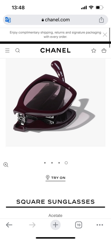 ChanelMod：6055-BSize：54-19-140折叠Foldable sunglasses