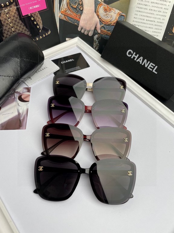 . Brand,  CHANEL CHANEL original single quality women's polarized sunglasses   TR90 Material   Imported Polaroid HD polarized lenses. The official website synchronization sale, fashion atmosphere, travel essential models