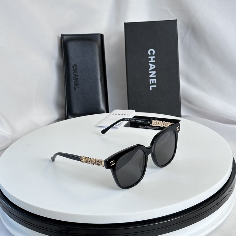 Spot spot CHANEL CHANEL CH0748 size 53 mouth 20-145 letter mirror leg models series new high-quality plate square large frame fashion eyeglasses frame