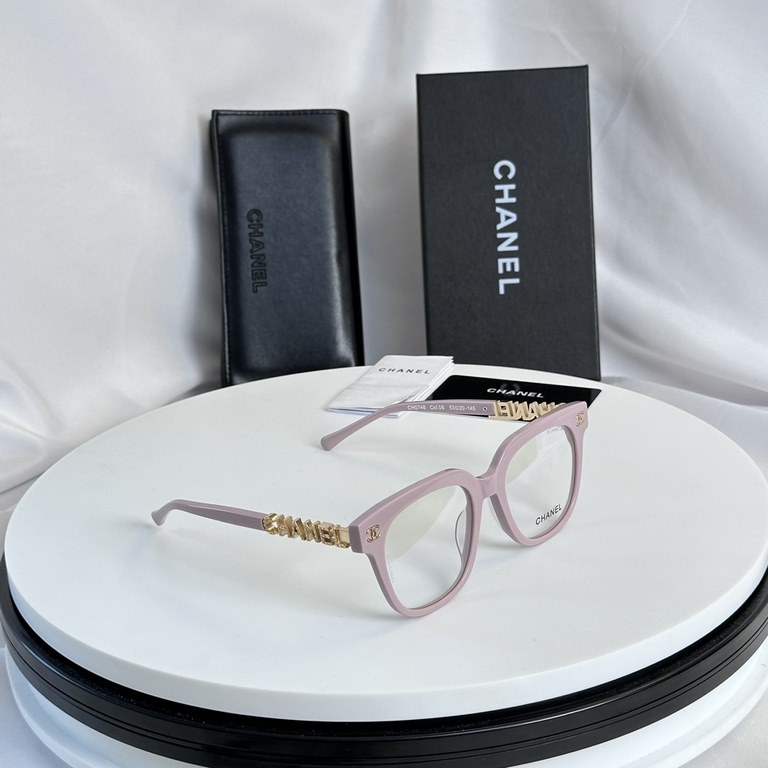 Spot spot CHANEL CHANEL CH0748 size 53 mouth 20-145 letter mirror leg models series new high-quality plate square large frame fashion eyeglasses frame