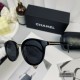 . [CHANEL France]. . [Polaroid Resin HD Lenses] . PC frames - lightweight and comfortable to wear. . [size 57-16-143] . [   new small fragrance sunglasses to reduce the burden of glare, blocking harmful rays of radiation