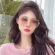 CHANEL] Chanel new nylon polarized too glasses, rimless diamond cut edge more texture, the atmosphere of the woman model, big face small face are good-looking ! Model CH2201