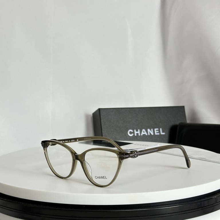 Genuine latest models 2023 fall and winter new CHANEL Chanel 3457 flat mirrorChanel CH3457 optical frame Chanel fall and winter seasonal new fashion personality ultra-light wearing comfortable counter synchronization thr