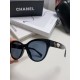 Chanel Chanel new models cat eye retro sunglasses female summer sunscreen pearl camellia love large frame sunglasses UV glare advanced sense of Ms. burst models